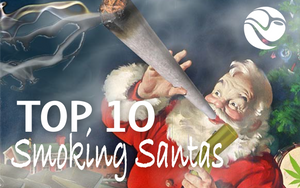 Top 10 Smoking Santas