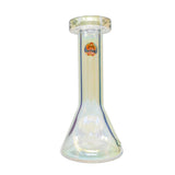 4.5" Electroplated Beaker Style Glass Pipe