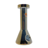 4.5" Electroplated Beaker Style Glass Pipe