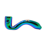 4" Electroplated Sherlock Glass Pipe