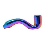 4" Electroplated Sherlock Glass Pipe
