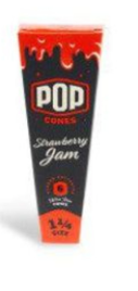 Pop Cones 1.25 - 6 pk. - Strawberry Jam