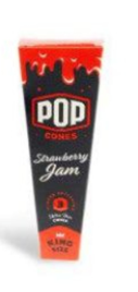 Pop Cones King Size - 3 pk. - Strawberry Jam