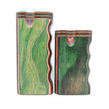 Premium Grip Multi Color Diamond Wood Twist Top Dugout Dugout online smoke shop dug eeze dugouts taster boxes Up-N-Smoke Online Head Shop