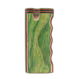 Premium Grip Multi Color Diamond Wood Twist Top Dugout Dugout online smoke shop dug eeze dugouts taster boxes Up-N-Smoke Online Head Shop