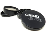 Grind Eeze 4 Part Zinc Grinder - Black Herb Grinder Online Smoke Shop Online Head Shop