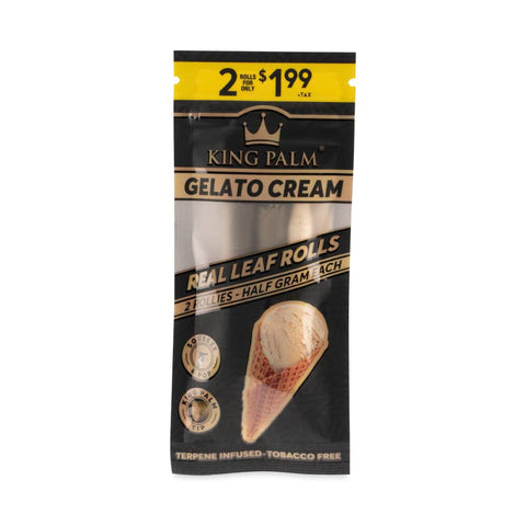 King Palm Rollies 2pk - Gelato Cream