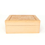 Carved Wooden Keepsake Box - Hand of Compassion