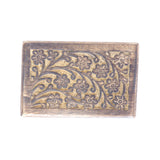 Carved Wooden Keepsake Box - Floral Ornate