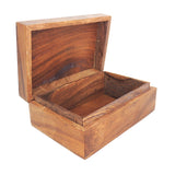 Carved Wooden Keepsake Box - Flower of Life