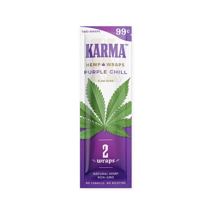 KARMA Hemp Wraps - Purple Chill – Up-N-Smoke