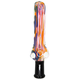 2426 10mm Fumed Mushroom Glass Nectar Straw