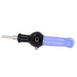 #2436 10mm Slime Bubbles Glass Nectar Straw