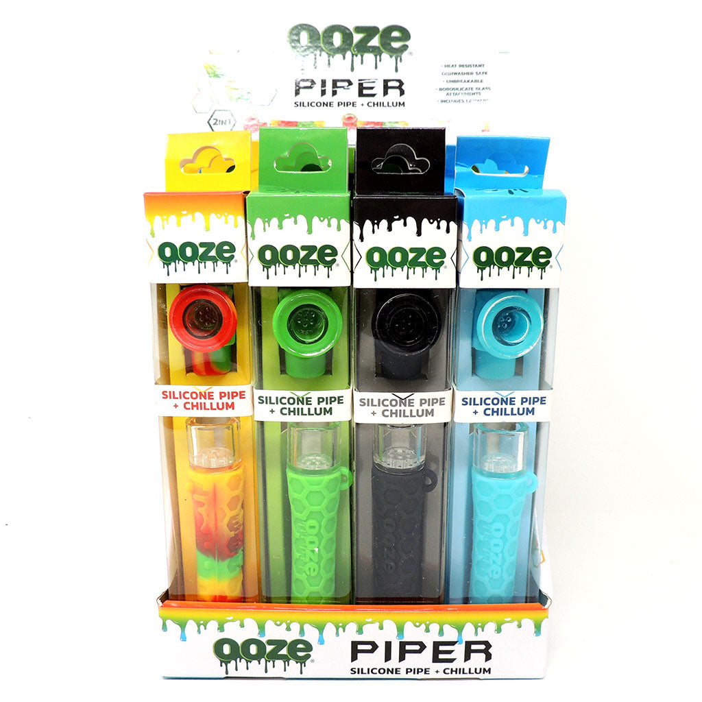 Ooze Hand Pipe & Chillum - The Piper, Up-N-Smoke
