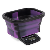 Truweigh Mini Crimson Collapsible Bowl 100G X 0.01G - Black/Purple Tie-Dye