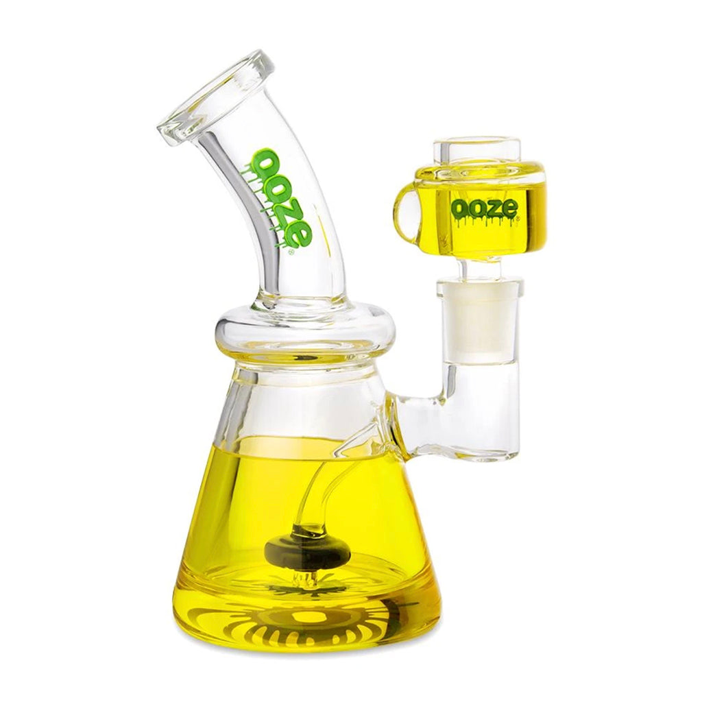 Ooze Glyco Glycerin Chilled Glass Water Pipe - Yellow – Up-N-Smoke