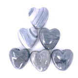Onyx Pipe - Heart Smoke Stone - Grey