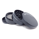 2.2in SharpStone Grinder - 55mm Online Smoke Shop Online Head Shop Herb Grinder Black