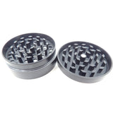 2.2in SharpStone Grinder - 55mm Online Smoke Shop Online Head Shop Herb Grinder Diamond Teeth Black Grinder
