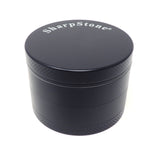 2.2in SharpStone Grinder - 55mm Online Smoke Shop Online Head Shop Herb Grinder Black