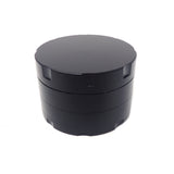 2in/50mm 4 part Zinc Grinder Herb Grinder Online Smoke Shop Online Head Shop Black Herb Grinder