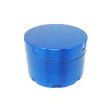 2in/50mm 4 part Zinc Grinder Herb Grinder Online Smoke Shop Online Head Shop Blue Herb Grinder