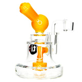 6 inch Rig with Showerhead and Banger