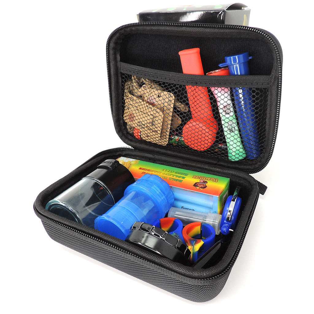 Smoker Kit - Smoking Accessories and Carrying Case Bundle