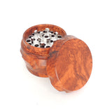 63mm Wood Drum Grinder - Dark Wood