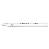 White Rhino Pyrex Dab Straw with Silicone Cap