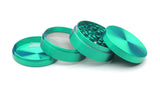 63mm Thread Grinder - 4 Part Herb Grinder Online Smoke Shop Online Head Shop Green Herb Grinder