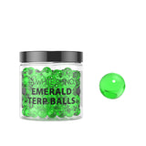 White Rhino 6mm Terp Balls - Emerald Green