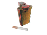 Dug Eeze Premium Rasta Twist Top Dugout Dugout online smoke shop dug eeze dugouts taster boxes Up-N-Smoke Online Head Shop
