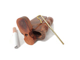 Dug Eeze Premium Cocobolo Dugout Twist Top w/ Poker Dugout online smoke shop dug eeze dugouts taster boxes Up-N-Smoke Online Head Shop