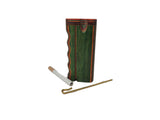 Dug Eeze Premium Rasta Dugout Twist Top w/ Poker Dugout online smoke shop dug eeze dugouts taster boxes Up-N-Smoke Online Head Shop