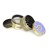 2in 4 Part Grinder with Image and Design Wrap - Star Child