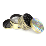 2in 4 Part Grinder with Image and Design Wrap - Hypnosis