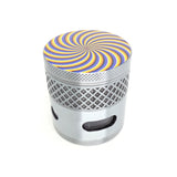 2in 4 Part Grinder with Image and Design Wrap - Spiral