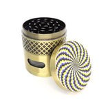 2in 4 Part Grinder with Image and Design Wrap - Saturday Nite Fever