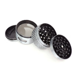 2in 4 Part Grinder with Image and Design Wrap - Rainbow Lightening