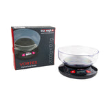 Truweigh Vortex Digital Bowl Scale - 2000g x 0.1g - Black