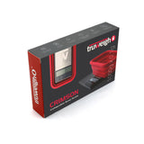 Truweigh Crimson Scale Collapsible Bowl - 1000g x 0.1g - Black / Red Bowl