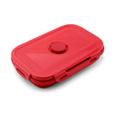 Truweigh Crimson Scale Collapsible Bowl - 1000g x 0.1g - Black / Red Bowl