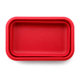 Truweigh Crimson Scale Collapsible Bowl - 1000g x 0.1g - Black / Red Bowl