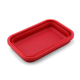 Truweigh Crimson Scale Collapsible Bowl - 200g x 0.01g - Black / Red Bowl