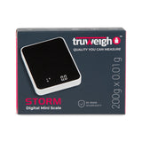 Truweigh Storm Mini Scale - 200g x 0.01g - White