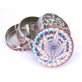 4 part 50mm All Over Print with Hypnosis Leaf - Assorted Designs!