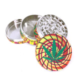 4 part 50mm All Over Print with Hypnosis Leaf - Assorted Designs!