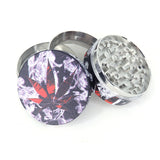 4 part 50mm All Over Print with Hypnosis Leaf - Assorted Designs!