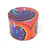 4 part 50mm All Over Print with Hypnosis Leaf - Assorted Designs!